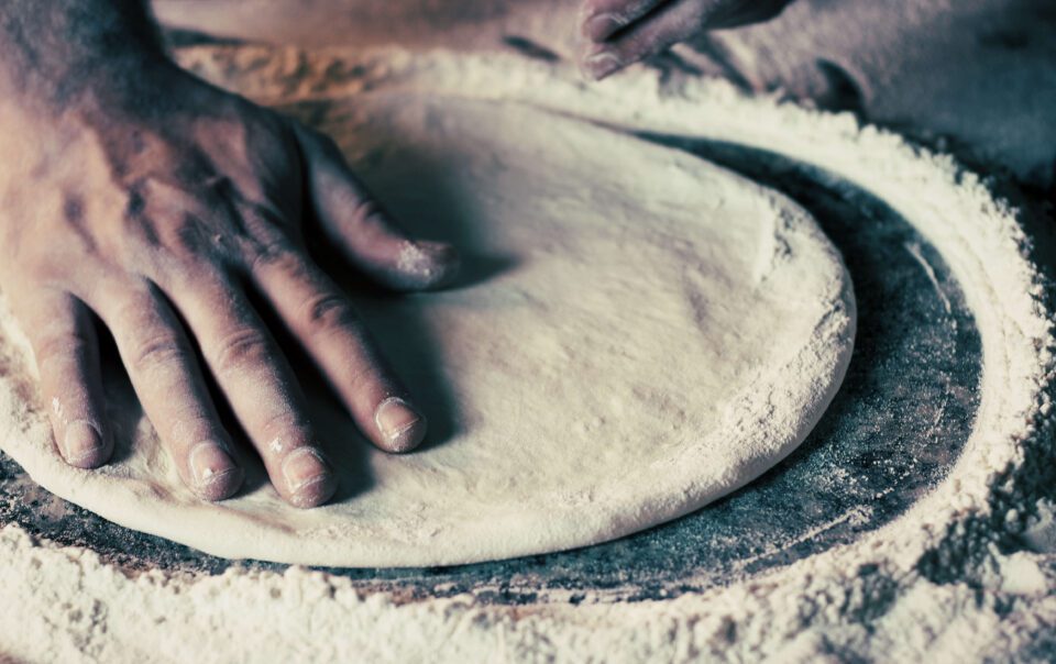 Pizza dough, 72 hours of love