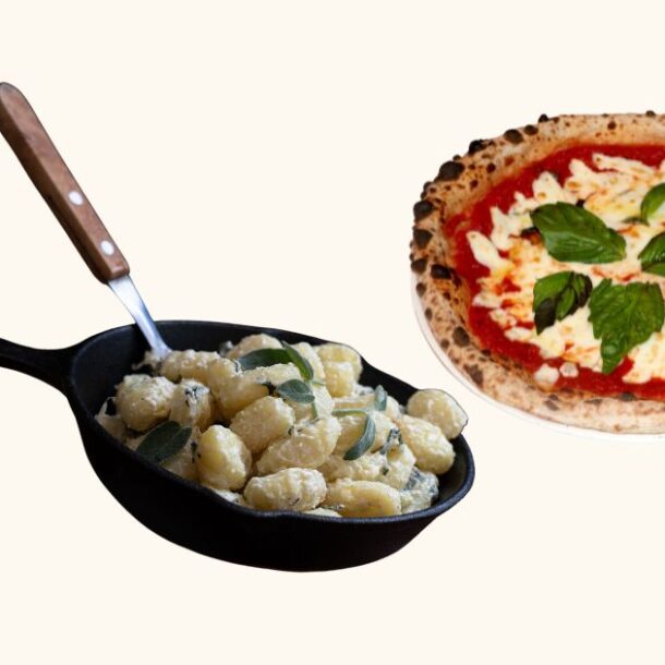 Gluten-Free Pizza And Gnocchi